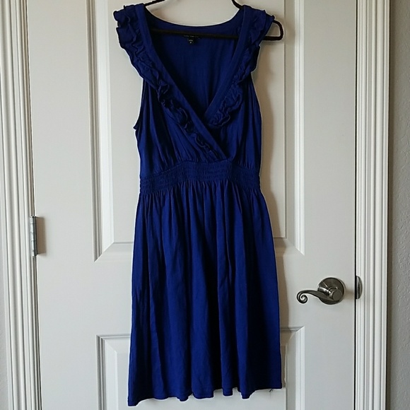 blue cotton sundress